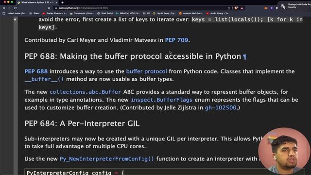 What's New In Python 3.12 | Pratap Sharma смотреть онлайн