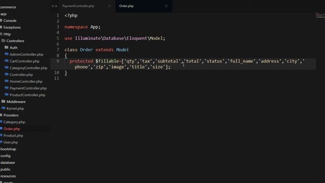 How To Build an eCommerce Website With Laravel #25 (Saving Orders) смотреть онлайн