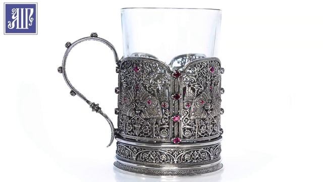 Фото. Подстаканник. Серебро. Photo. Glass Holder. Silver. смотреть онлайн