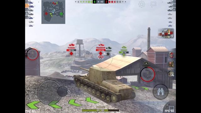 World Of Tanks Blitz - SU-100Y Gameplay 3.6k Damage смотреть онлайн