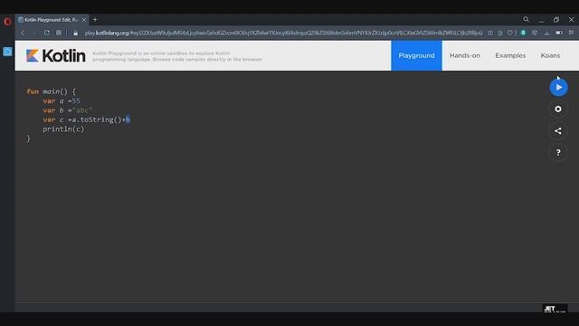 Kotlin | Type Conversion смотреть онлайн