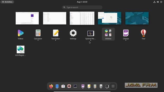How to switch between workspaces in Oracle Linux 9 смотреть онлайн