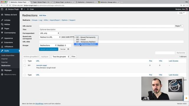 Redirection, pour gérer vos URL aisément sur WordPress - ? Bonjour Plugin #1 смотреть онлайн