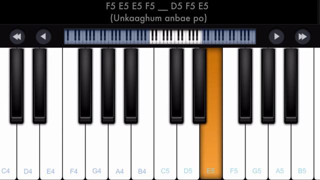 Po Nee Po Piano Notes | Tamil Songs Piano Notes смотреть онлайн