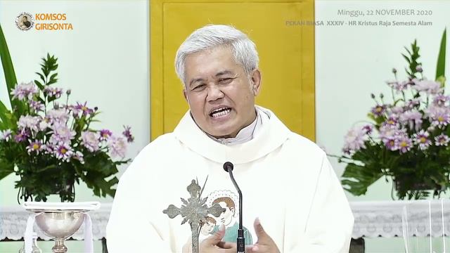 HOMILI ROMO WAHANA WEGIG SJ (HARI RAYA KRISTUS RAJA SEMESTA ALAM) смотреть онлайн