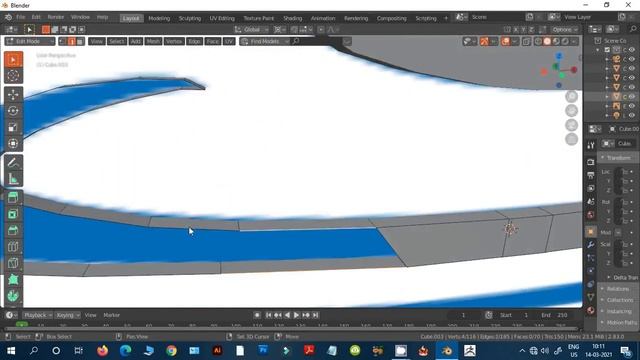 Hot coffee Java 3D model logo in blender 2.83 | Vertical CGi смотреть онлайн