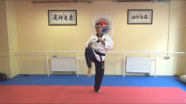 OldSchool Taekwondo/Уроки старой школы: учим Ап чаги смотреть онлайн