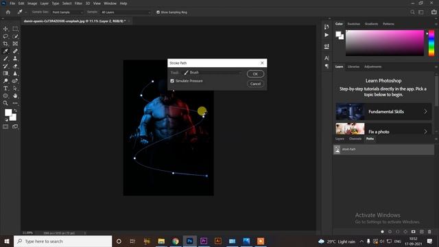 photomanipulation, learn Dual tone photo effect in photoshop cc 2020. смотреть онлайн