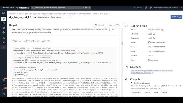 Connect ChatGPT to your Data in Databricks and MlFlow смотреть онлайн