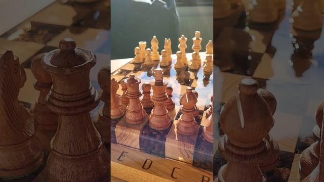 Resin chess with coffee beans #epoxy #resin #diy #żywica #handmade #rekodzielo #style #woodworking смотреть онлайн