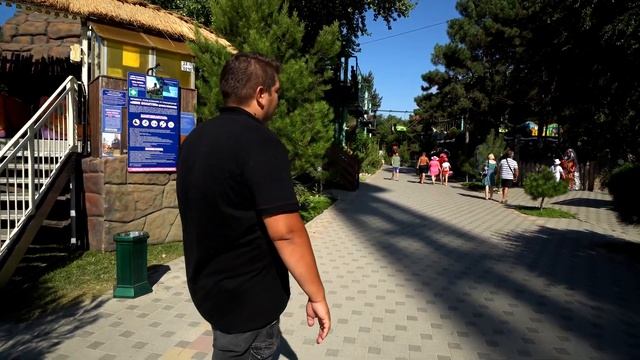 Парк аттракционов в Анапе «Джунгли» смотреть онлайн