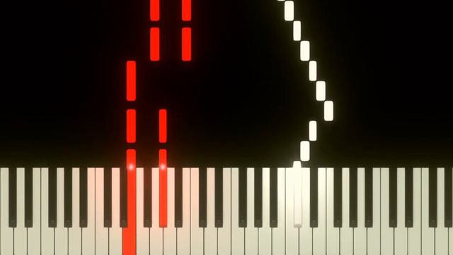 🎵 Piggy ROBLOX - Foxy Soundtrack Song - EASY Piano tutorial смотреть онлайн