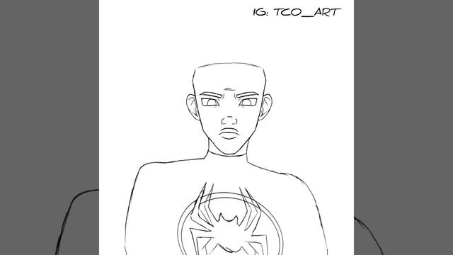 Quick Miles Morales Sketch (Across The Spiderverse) смотреть онлайн