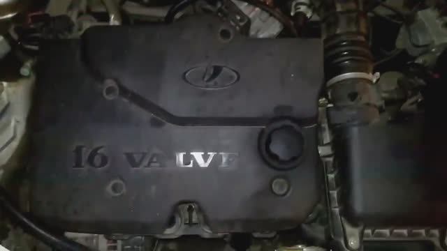 Стук поршневой 126-го двигателя Лада Приора - После ремонта смотреть онлайн