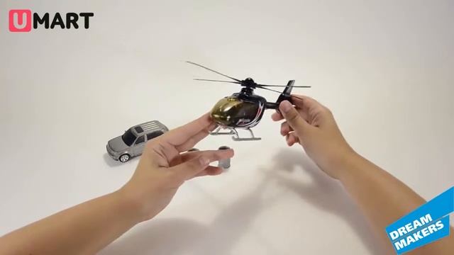 Набор игровой Big Motors Вертолет и машинка смотреть онлайн