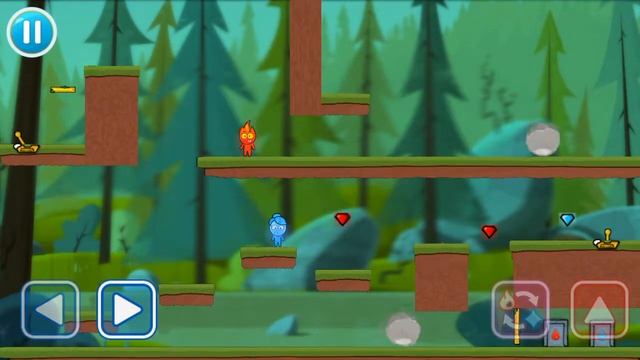 Red Boy & Ice Girl Level 7 Android Walkthrough Gameplay HD смотреть онлайн