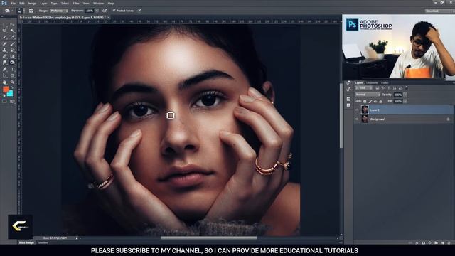 Dodge Tool -Burn Tool & Sponge tool | Photoshop tutorials in hindi/urdu - Class - 18 смотреть онлайн