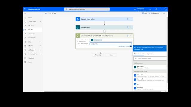How to Convert an Excel File to Text in Power Automate and Logic Apps. смотреть онлайн
