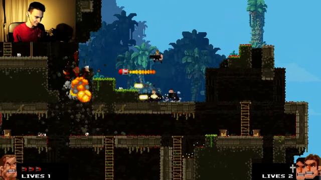 Такого нуба я еще не видел | Broforce смотреть онлайн