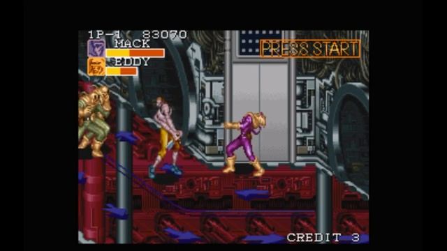 Super Nintendo (Snes) 16-bit Captain Commando Stage 7 Underground BASE