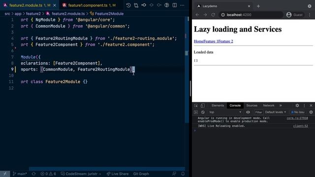 Angular Dependency Injection and Lazy Loaded Modules смотреть онлайн