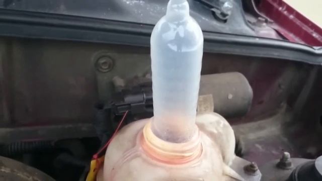 Проверка прокладки головки блока цилиндров презервативом смотреть онлайн