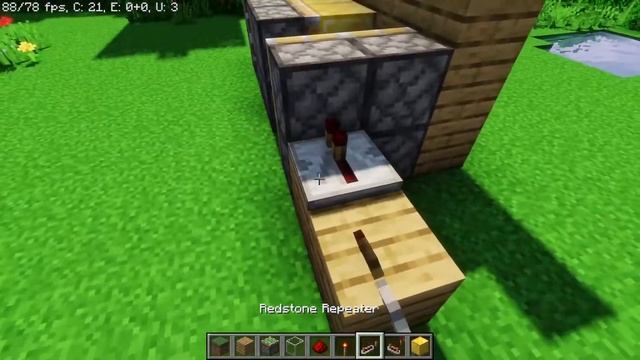 How to Make a Hidden 2x2 Door For Java and Bedrock Edition | Minecraft Redstone Engineering Tutoria смотреть онлайн