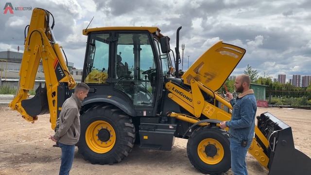 Обзор Экскаватора-погрузчика LiuGong 777A. Сравнение с китайскими экскаваторами-погрузчиками. смотреть онлайн