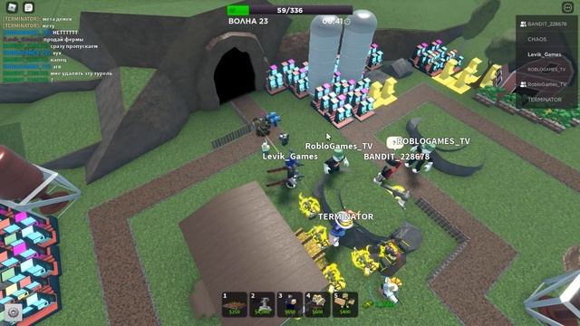 Одни Турели и Поддержка с подписчиками в Tower Defense Simulator Роблокс Товер Дефенс симулятор смотреть онлайн