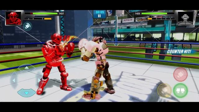 Real Steel Boxing Champions - Gameplay Walkthrough Part 5 - New Head + Power UP (Android Games) смотреть онлайн
