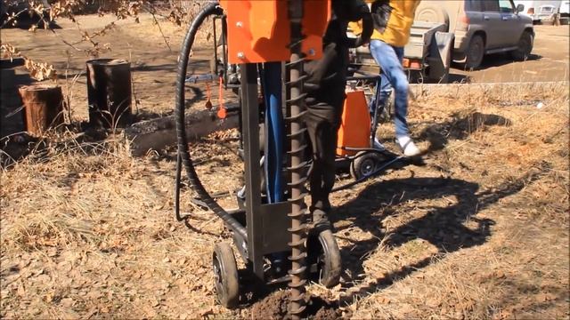 Крутой ролик. Абиссинские колодцы в Нижнем Тагиле. Буровой станок Ямобур M2 от БурСпецТехники