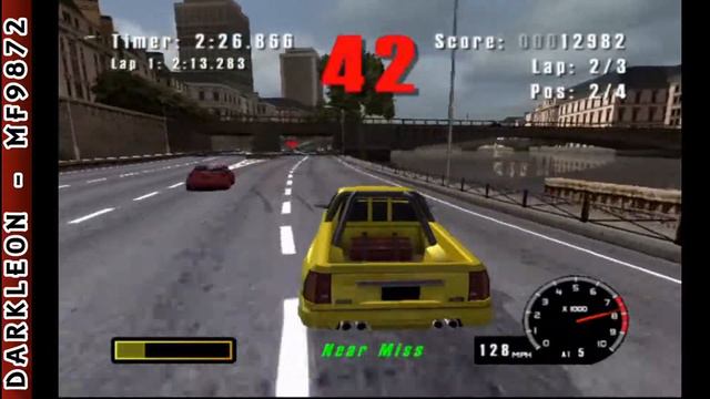 GameCube - Burnout © 2002 Acclaim - Gameplay смотреть онлайн