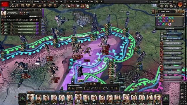 КРАСНЫЙ БЛИЦКРИГ: Решающие битвы СССР и США за контроль над Европой в Hearts of Iron IV смотреть онлайн