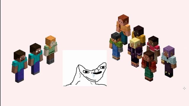 The Ugly Truth About Minecraft's New Default Skins смотреть онлайн