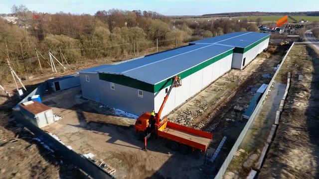 Реконструкция промышленного здания "Строительной компанией "КапиталСтрой" смотреть онлайн