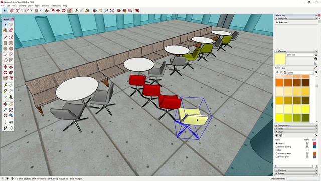 SketchUp 3: Space planning смотреть онлайн