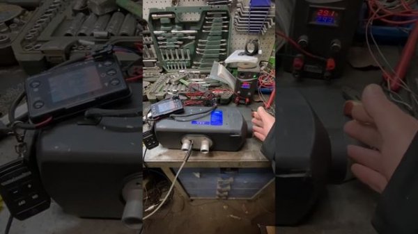 Автономка КИТАЙ автономный отопитель MERYMORALS мощность 2,5 кВт ТЕСТ ДРАЙВ первый запуск