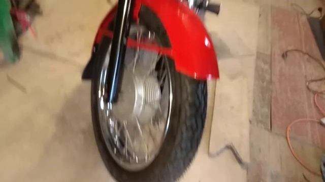 Китайская шина DSI 3.25/18  на #ява350 #ява638 #jawa638 #jawa350