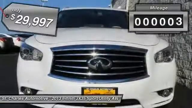 2013 Infiniti JX35 St. Charles Hyundai 45984-1 смотреть онлайн