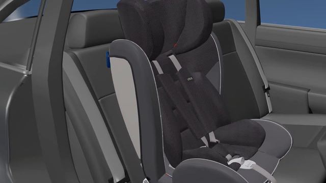 Установка кресла UNIX HB | Happy Baby смотреть онлайн