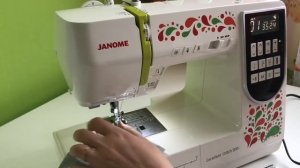 Моя новая швейная машинка. JANOME ES 300 |TIM_hm|