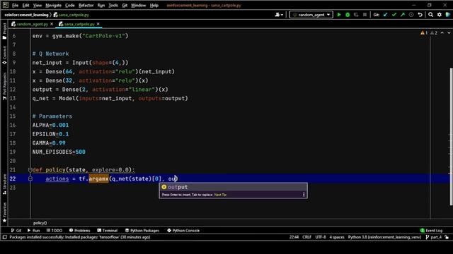 Introducing Neural Networks into RL | Reinforcement Learning Part-4 смотреть онлайн