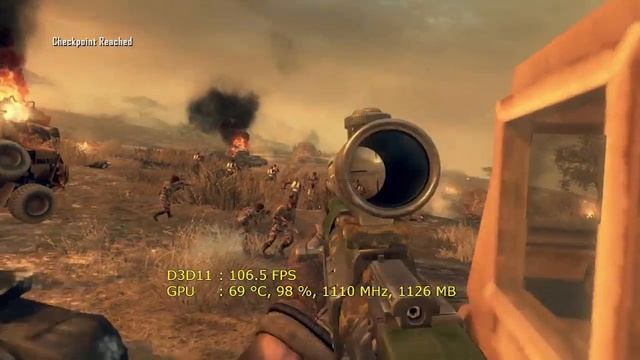 #100 GAMEPLAY Call of Duty Black Ops 2 na GTX 680 + i7 2600k [PART 2/2] смотреть онлайн