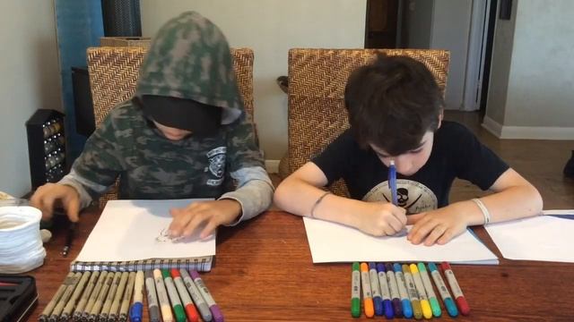 Testing copic markers and micron pens: Part 1 смотреть онлайн