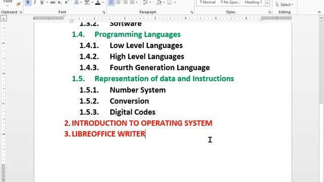How to Create Multi Level List in MS Word | GIT Education смотреть онлайн