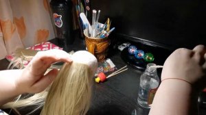 Парик для куклы #Бжд (полный процесс/бюджетный вариант)