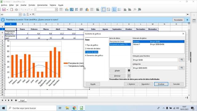 Climograma con libre Office смотреть онлайн