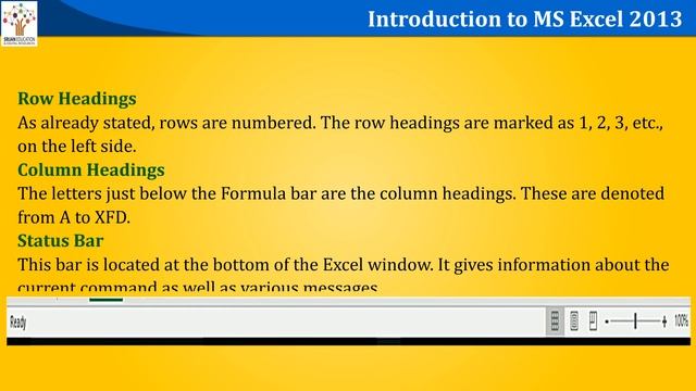 Introduction to MS Excel 2013 - Learn Computers I Computer Education I Animations смотреть онлайн