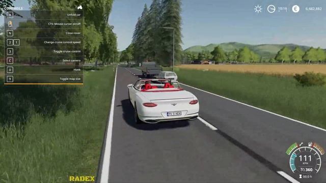 ROLLS ROYCE WRAITH - BENTLEY CONTINENTAL GT - Farming Simulator 19 Mods #97 | Radex смотреть онлайн