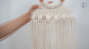 макраме сумка